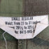 ユーエスアーミー U.S. ARMY 68年納入 TROUSERS CAMOUFLAGE POPLIN CLASS2 ERDL グリーンリーフ カモ ジャングルファティーグ メンズ SMALL REGULAR