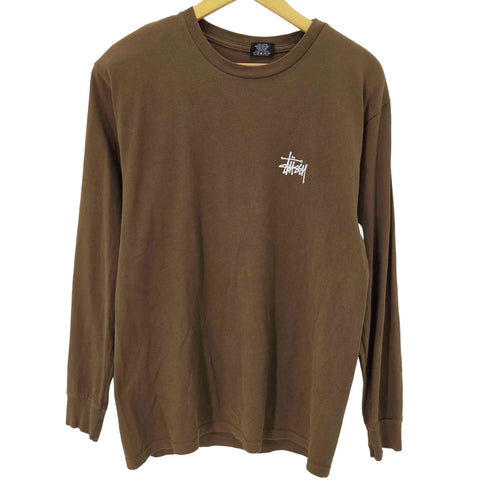 ステューシー Stussy ベーシックロゴ L/S TEE メンズ JPN:M