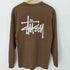 ステューシー Stussy ベーシックロゴ L/S TEE メンズ JPN:M