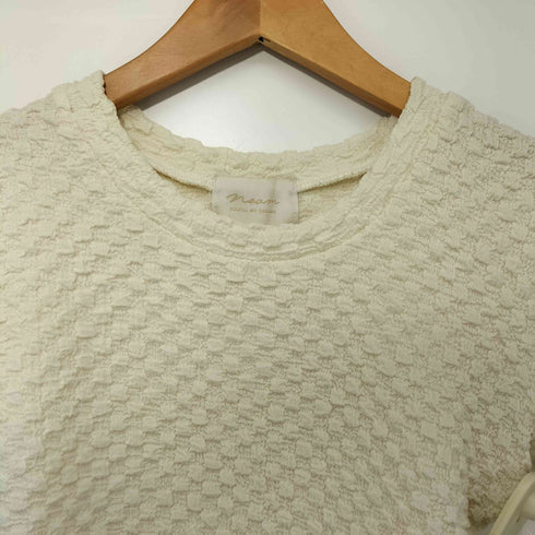 neam FULFILL MY DREAMS 23SS POKOPOKO T サマーニット トップス レディース