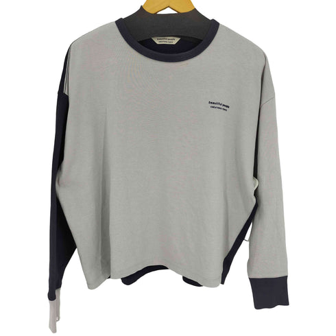 ビューティフルピープル beautiful people バイカラー L/S トップス レディース JPN:38