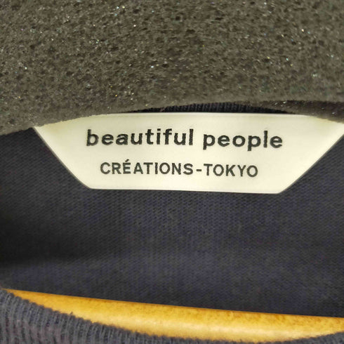 ビューティフルピープル beautiful people バイカラー L/S トップス レディース JPN:38