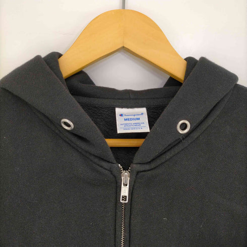 チャンピオン Champion ロゴ刺繍 ジップアップスウェットフーディー レディース import:M