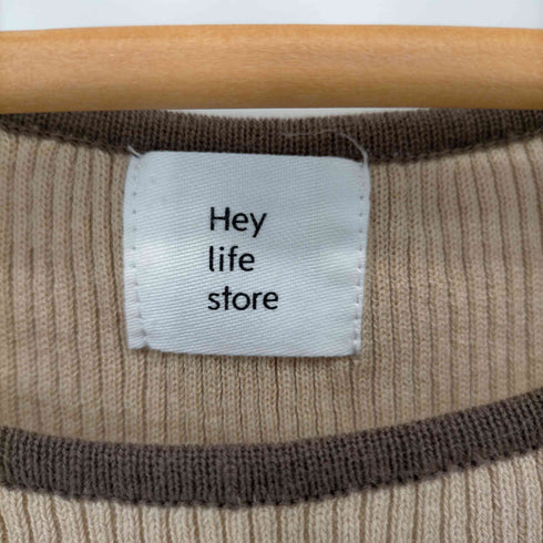 ヘイライフストア Hey life store no sleeve knit long one piece レディース FREE