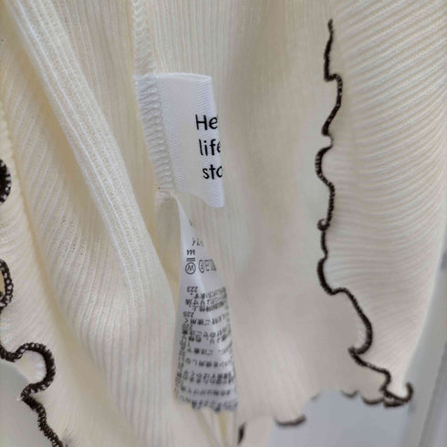 ヘイライフストア Hey life store high neck teleco knit レディース FREE