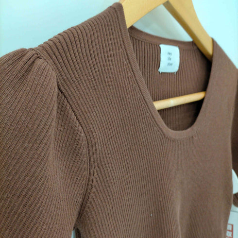 ヘイライフストア Hey life store rib tops レディース FREE