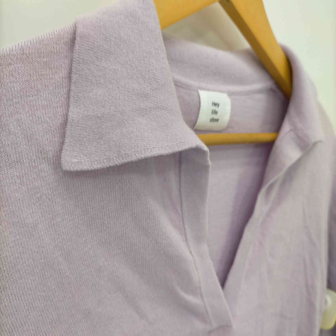 ヘイライフストア Hey life store 21SS miho takahashi x Hey knit polo レディース FREE