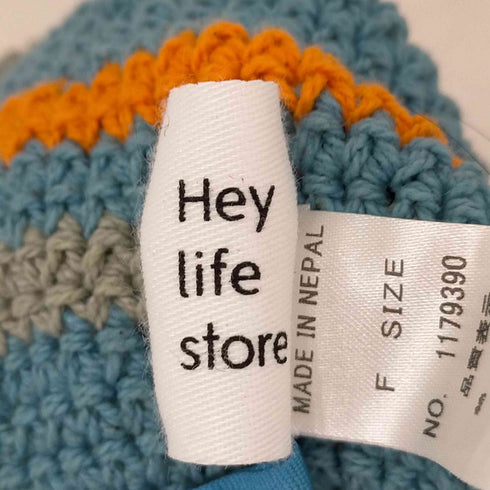 ヘイライフストア Hey life store crochet line hat レディース FREE