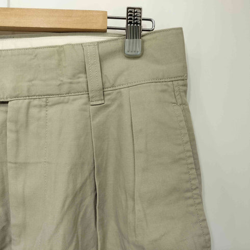 ユニクロユー UNIQLO U ワイドフィットタックチノショーツ メンズ JPN:S