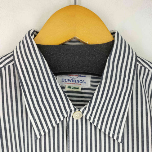 DOWNINGS ストライプ S/S シャツ メンズ import:M