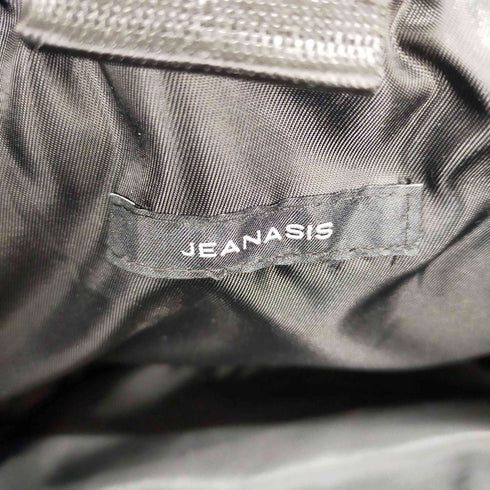 ジーナシス JEANASIS ハッスイロゴメッセンジャーBAG レディース