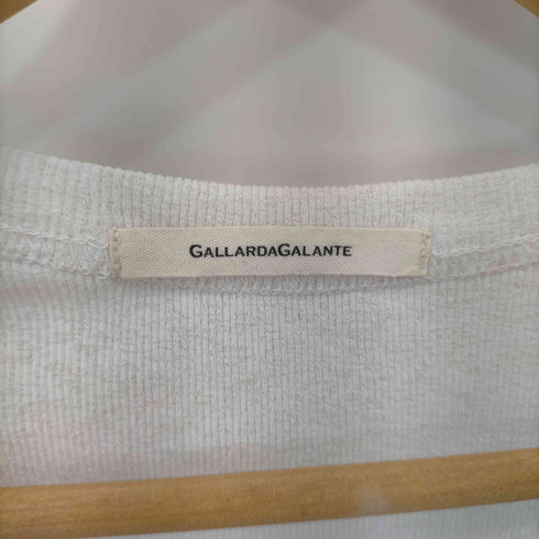 ガリャルダガランテ GALLARDAGALANTE ドライリブTシャツ レディース FREE