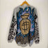 CASH ペイントクルーネックスウェット リメイク メンズ 3XL