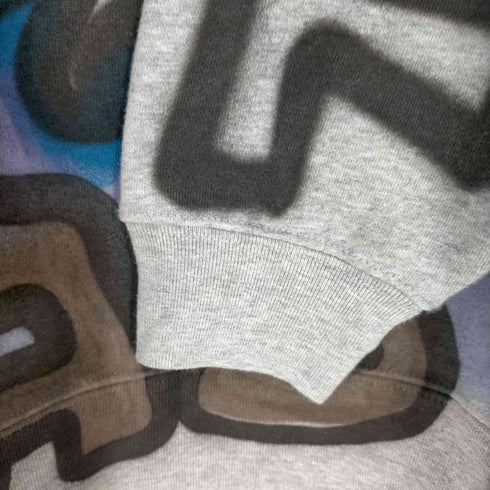 CASH ペイントクルーネックスウェット リメイク メンズ 3XL
