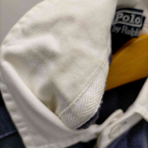 ポロバイラルフローレン Polo by RALPH LAUREN L/S スモールポニー刺繍ラガーシャツ メンズ JPN:L