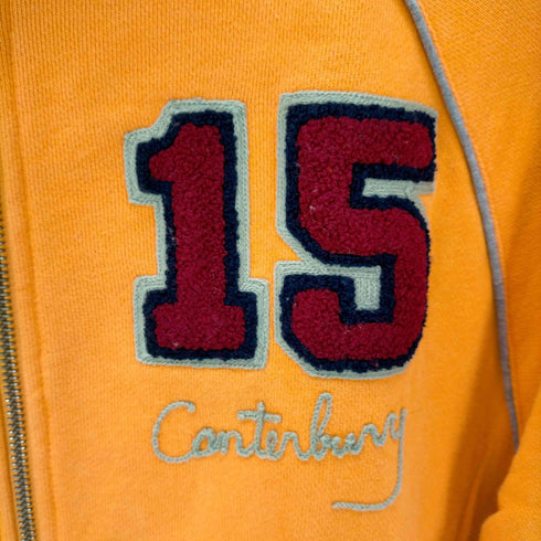 カンタベリー CANTERBURY ラグランジップアップトラックジャケット ナンバリング メンズ JPN:L