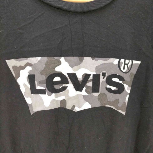 リーバイス Levis S/S カモ柄ロゴプリントTシャツ メンズ JPN:L