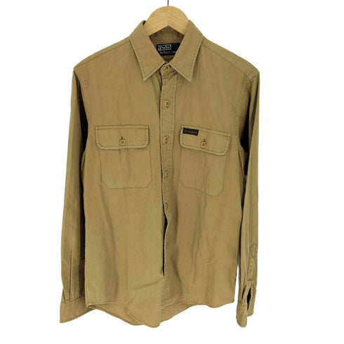 ポロバイラルフローレン Polo by RALPH LAUREN ポニー無し フラップポケット L/S ワーク シャツ メンズ import:S