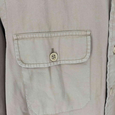 ポロバイラルフローレン Polo by RALPH LAUREN ポニー無し フラップポケット L/S ワーク シャツ メンズ import:S