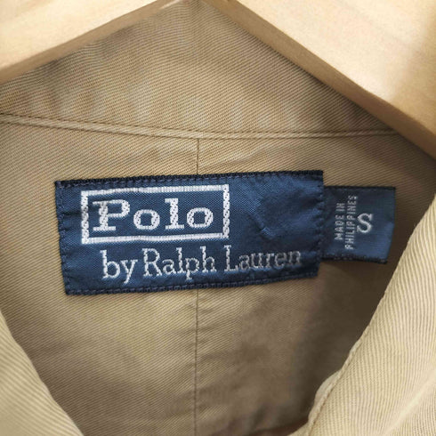 ポロバイラルフローレン Polo by RALPH LAUREN ポニー無し フラップポケット L/S ワーク シャツ メンズ import:S