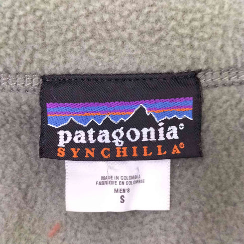 パタゴニアシンチラ PATAGONIA SYNCHILLA シンチラ フリースベスト メンズ import:S