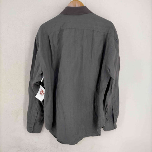 マーガレットハウエル MARGARET HOWELL HIGHDENSE LINEN SHIRTING メンズ JPN:M