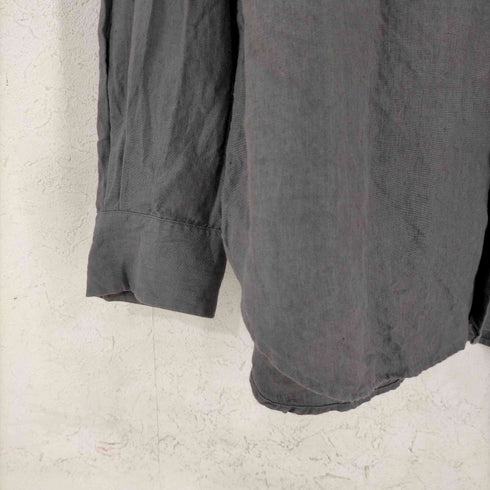 マーガレットハウエル MARGARET HOWELL HIGHDENSE LINEN SHIRTING メンズ JPN:M