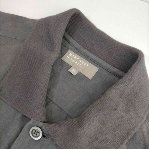 マーガレットハウエル MARGARET HOWELL HIGHDENSE LINEN SHIRTING メンズ JPN:M