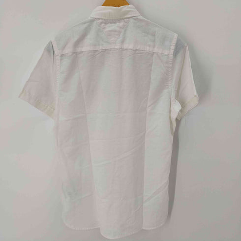 トミーヒルフィガー TOMMY HILFIGER コットンリネン S/S シャツ メンズ import:S