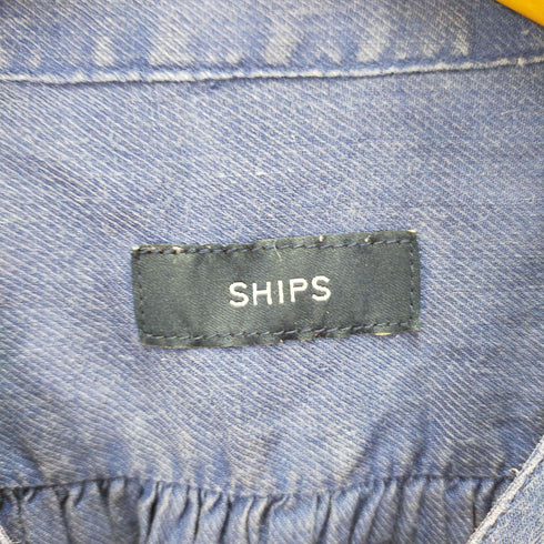 シップス SHIPS ツイールラミーギャザーワンピース レディース