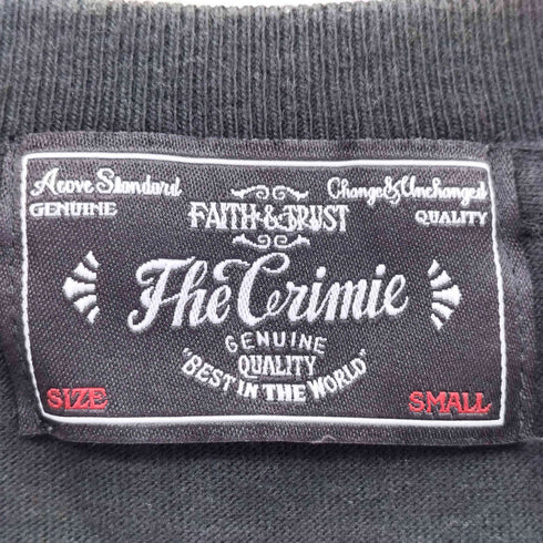 クライミー THE CRIMIE 両面 ロゴ プリント S/S クルーネック Tシャツ メンズ JPN:S