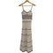 ザラ ZARA STRAPY LONG KNIT DRESS クロシェニットワンピース レディース import:S
