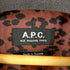 アーペーセー A.P.C. シルク混 レオパード オープンカラーシャツ メンズ JPN:M