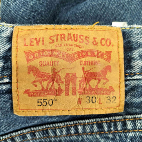 リーバイス Levis 550 ワイドデニムパンツ メンズ 30/32