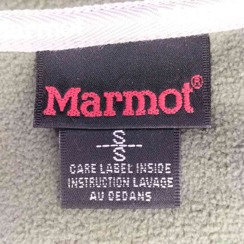 マーモット MARMOT ロゴ刺繍 裾ドローコード フリースベスト レディース JPN:S