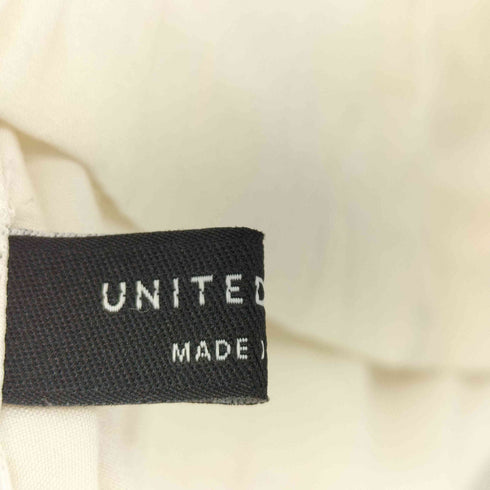 ユナイテッドトウキョウ UNITED TOKYO ランダムタックサテンブラウス レディース JPN:1