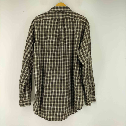ラルフローレン RALPH LAUREN CLASSIC FIT スモールポニー刺繍 BD L/S チェックシャツ メンズ import:XL
