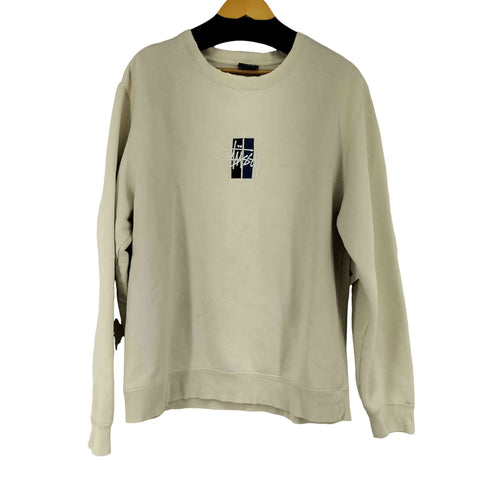 ステューシー Stussy フロントロゴ刺繍クルーネックスウェット メンズ import:M