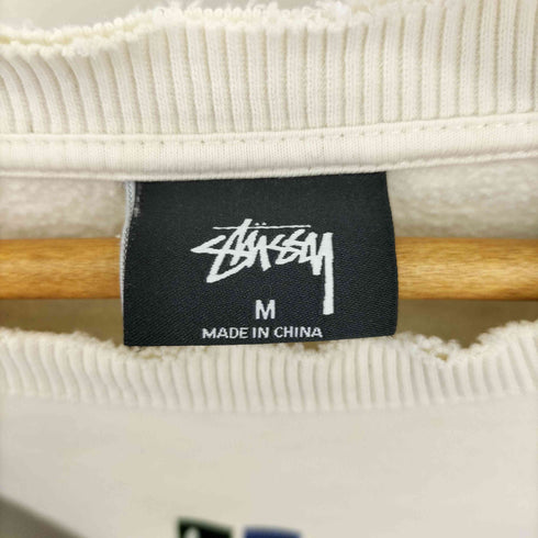 ステューシー Stussy フロントロゴ刺繍クルーネックスウェット メンズ import:M