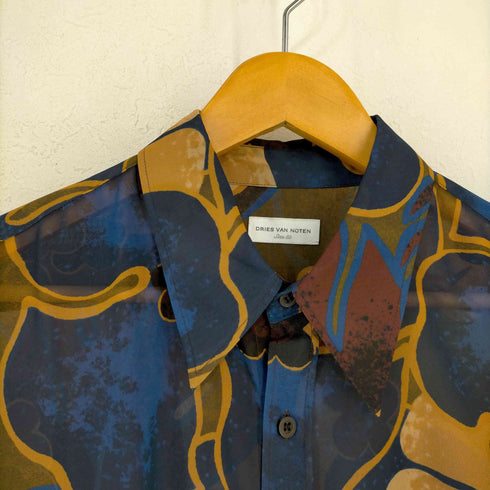 ドリスヴァンノッテン DRIES VAN NOTEN フラワープリント シアーシャツ メンズ JPN:50