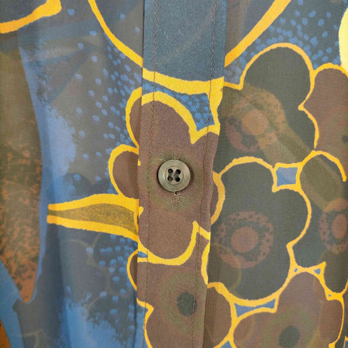 ドリスヴァンノッテン DRIES VAN NOTEN フラワープリント シアーシャツ メンズ JPN:50