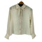 ザラ ZARA デザイン L/S ブラウス レディース import:XS