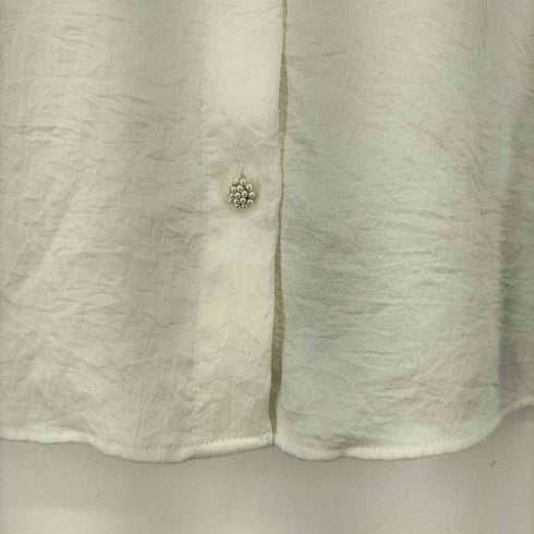 ザラ ZARA デザイン L/S ブラウス レディース import:XS