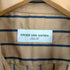 ドリスヴァンノッテン DRIES VAN NOTEN BLUE STRIPED BEIGE BUTTONED SHIRT メンズ JPN:46