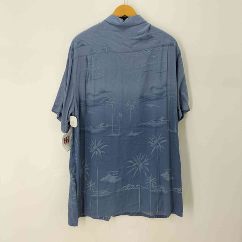 クラフトアンドバロー Croft&Barrow レーヨンアロハシャツ メンズ JPN:XL