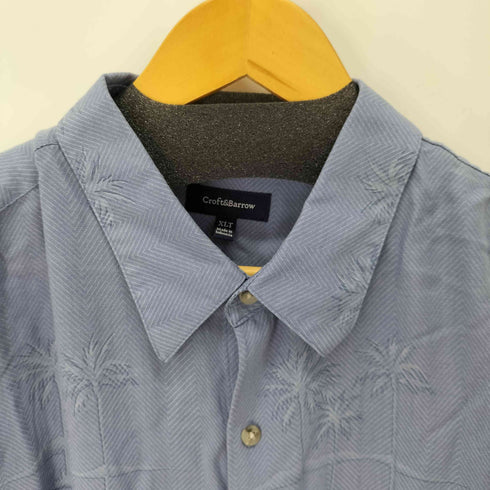 クラフトアンドバロー Croft&Barrow レーヨンアロハシャツ メンズ JPN:XL