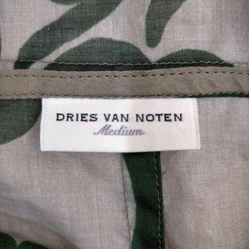 ドリスヴァンノッテン DRIES VAN NOTEN ボタニカルプリントフーディ メンズ JPN:M