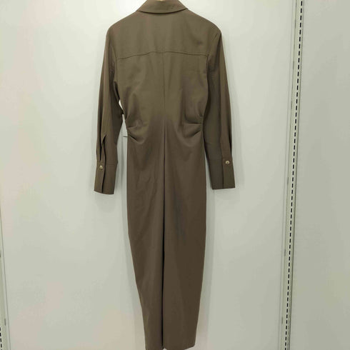 ザラ ZARA ドレープシャツワンピース レディース import:M