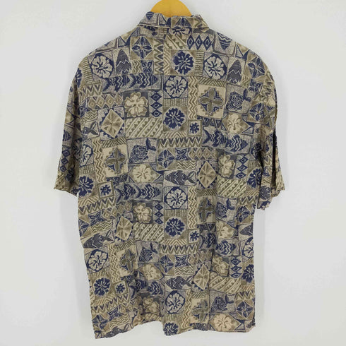 カンピアモダ CAMPIA MODA 総柄レーヨンシャツ S/S メンズ JPN:L