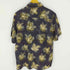 リーフ柄 レーヨンシャツ S/S メンズ JPN:L